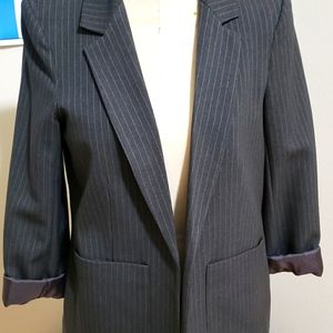 Topshop Gray Blazer Size 6
